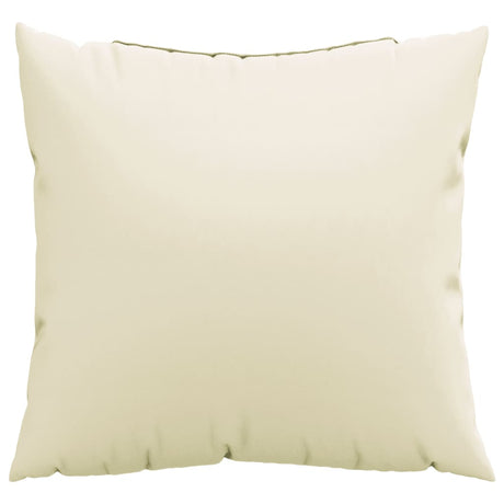 Vidaxl bankkussens 4 st 50x50 cm stof crèmekleurig