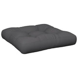 Vidaxl palletkussen 50x50x12 cm stof antracietkleurig