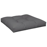 Vidaxl palletkussen 70x70x12 cm stof antracietkleurig