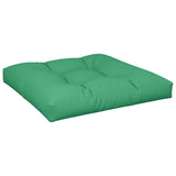 Vidaxl palletkussen 70x70x12 cm stof groen