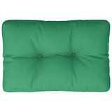 Vidaxl palletkussen 50x40x12 cm stof groen