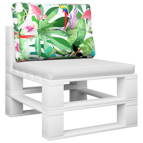 Vidaxl palletkussen 50x40x12 cm stof meerkleurig