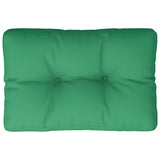 Vidaxl palletkussen 60x40x12 cm stof groen