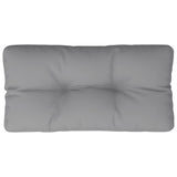 Vidaxl palletkussen 80x40x12 cm stof grijs