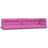 Vidaxl palletkussens 5 st stof  roze