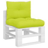 Vidaxl palletkussens 2 st stof felgroen