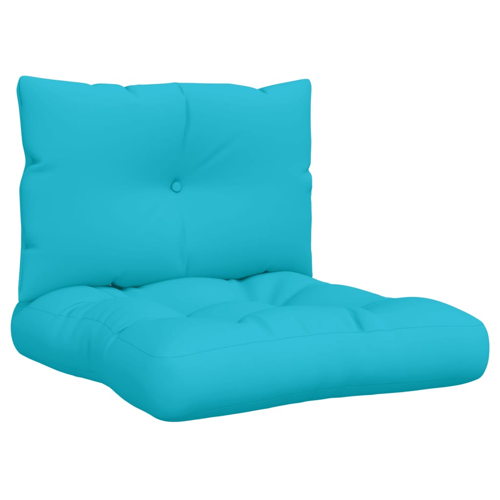 Vidaxl palletkussens 2 st oxford stof turquoise