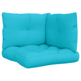 Vidaxl palletkussens 3 st oxford stof turquoise