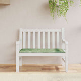 Vidaxl tuinbankkussen 100x50x4 cm oxford stof bladpatroon