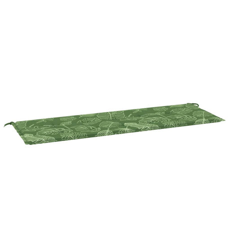 VidaXL Tuinbankkussen 150x50x3 cm oxford stof bladpatroon