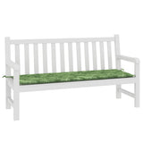 Vidaxl tuinbankkussen 150x50x4 cm oxford stof bladpatroon