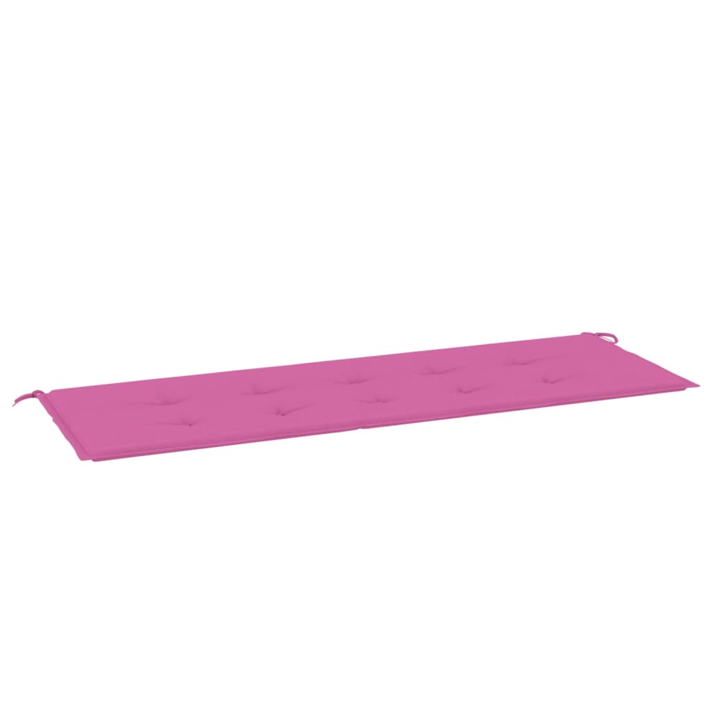 Vidaxl tuinbankkussen 150x50x3 cm oxford stof roze