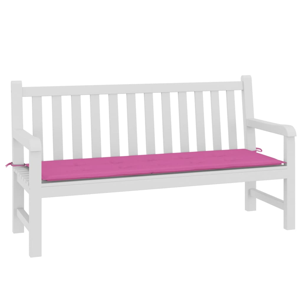 Vidaxl tuinbankkussen 150x50x3 cm oxford stof roze