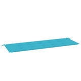 Vidaxl tuinbankkussen 150x50x4 cm oxford stof turquoise