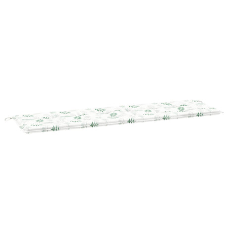 Vidaxl bankkussen blad bladontwerp 150 x 50 x 3 cm oxford stof