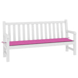 Vidaxl tuinbankkussen 200x50x3 cm stof roze