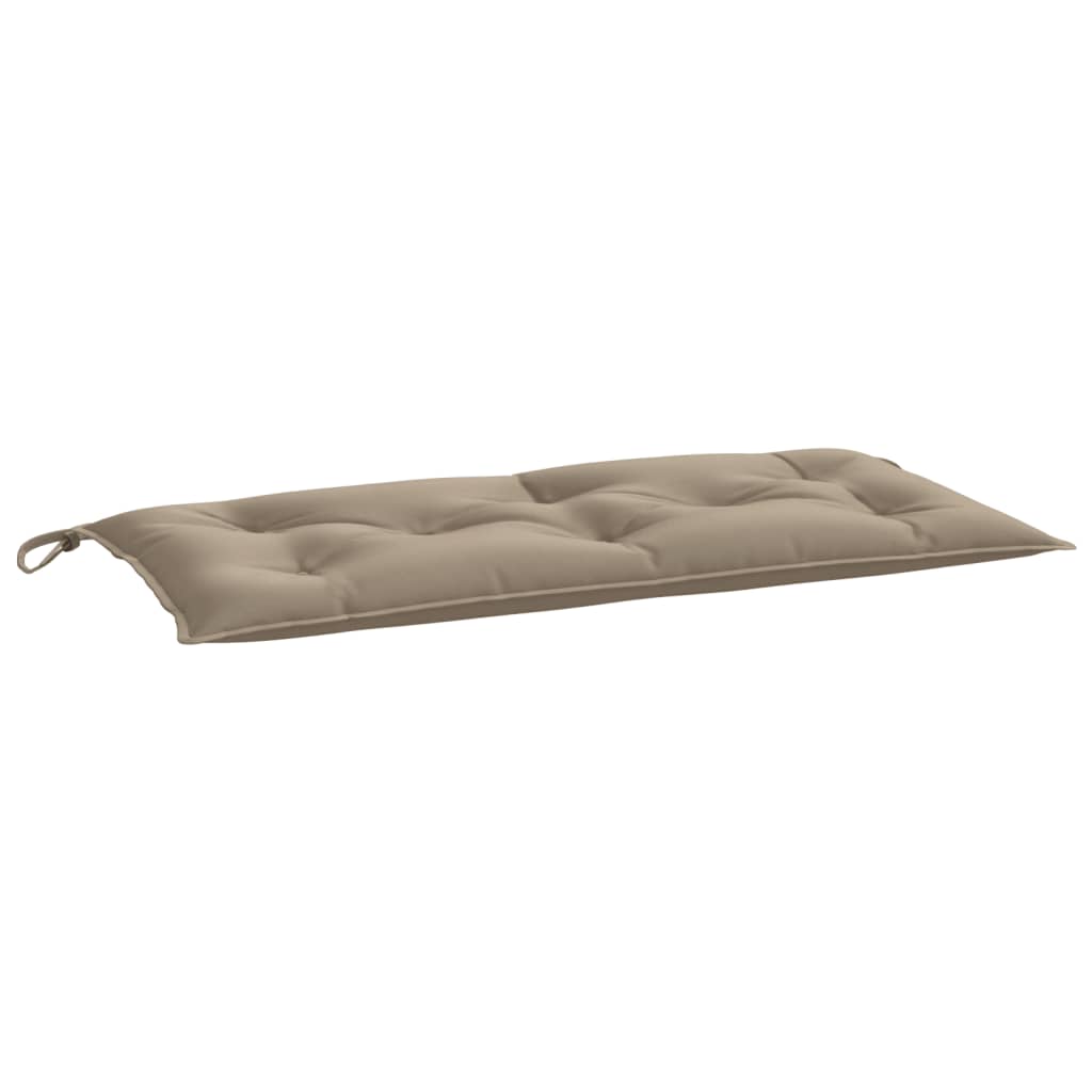 Vidaxl tuinbankkussen 100x50x7 cm oxford stof taupe