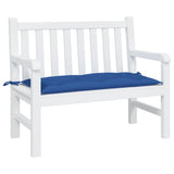 Vidaxl tuinbankkussen 100x50x7 cm oxford stof blauw