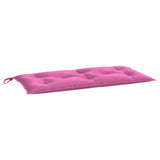 Vidaxl tuinbankkussen 100x50x7 cm oxford stof roze