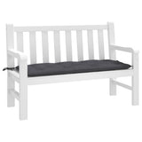 Vidaxl tuinbankkussen 120x50x7 cm oxford stof antracietkleurig