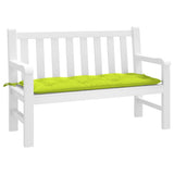 Vidaxl tuinbankkussen 120x50x7 cm oxford stof heldergroen