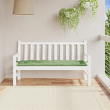 Vidaxl tuinbankkussen 150x50x7 cm oxford stof bladpatroon