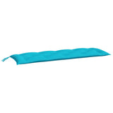 Vidaxl tuinbankkussen 150x50x7 cm oxford stof turquoise