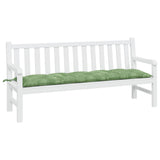 Vidaxl tuinbankkussen 180x50x7 cm oxford stof bladpatroon