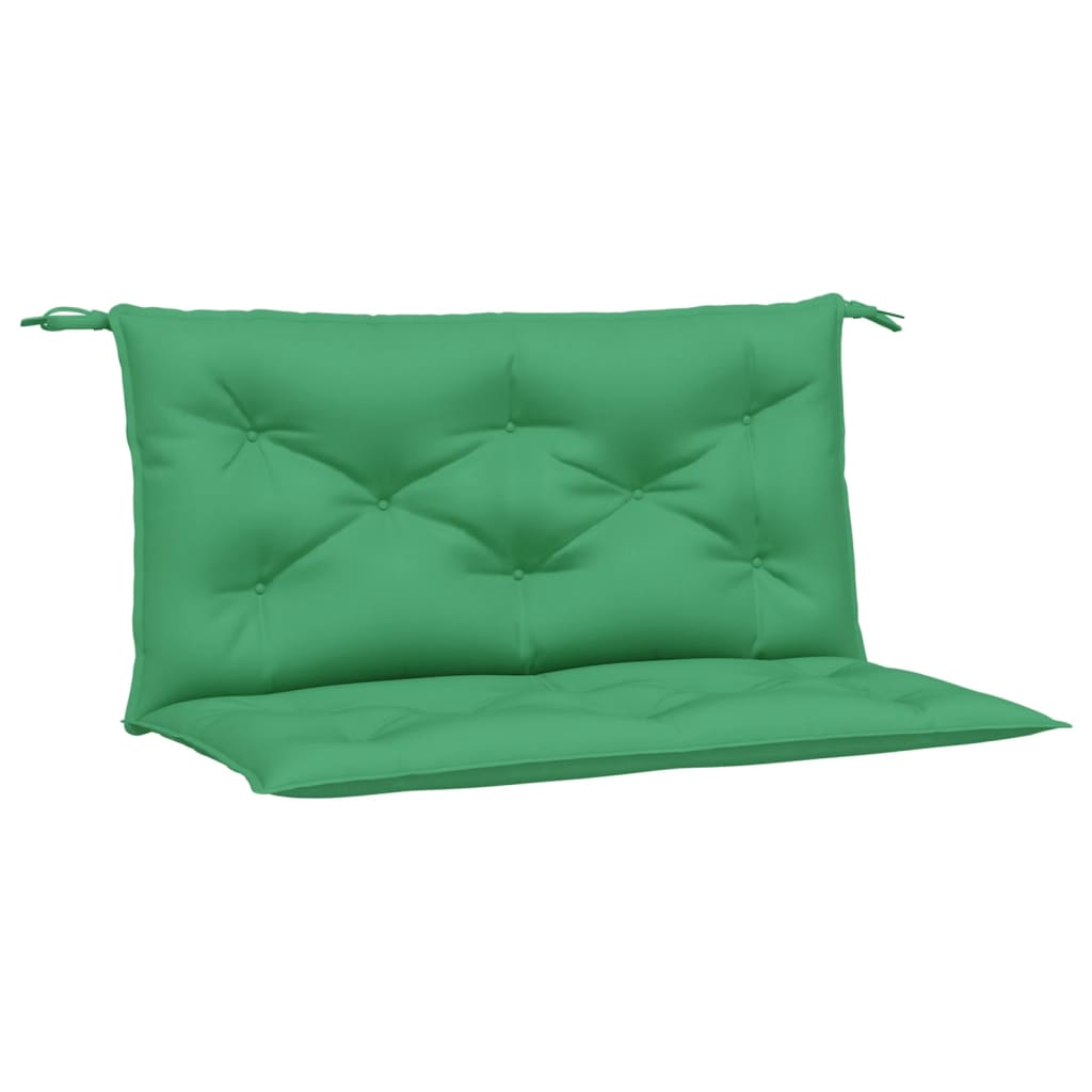 VidaXL Tuinbankkussens 2 st 100x50x7 cm oxford stof groen