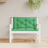 Vidaxl tuinbankkussens 2 st 100x50x7 cm oxford stof groen