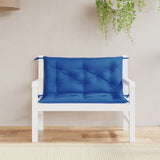 Vidaxl tuinbankkussens 2 st 100x50x7 cm oxford stof koningsblauw