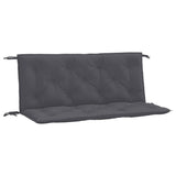 VidaXL Tuinbankkussens 2 st 120x50x7 cm oxford stof antracietkleurig