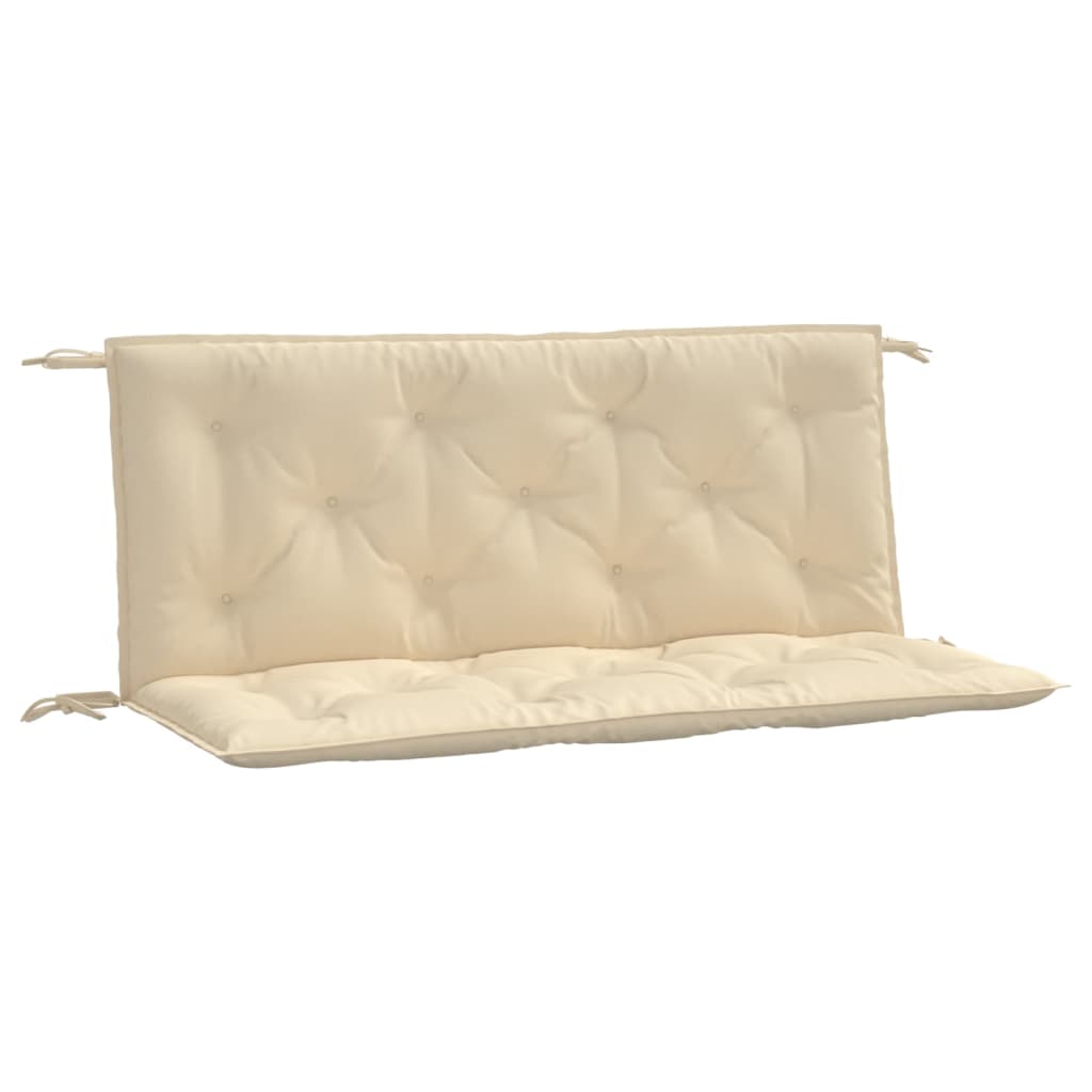 Vidaxl tuinbankkussens 2 st 120x50x7 cm oxford stof beige