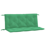 VidaXL Tuinbankkussens 2 st 120x50x7 cm oxford stof groen