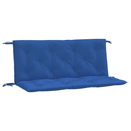 VidaXL Tuinbankkussens 2 st 120x50x7 cm oxford stof blauw