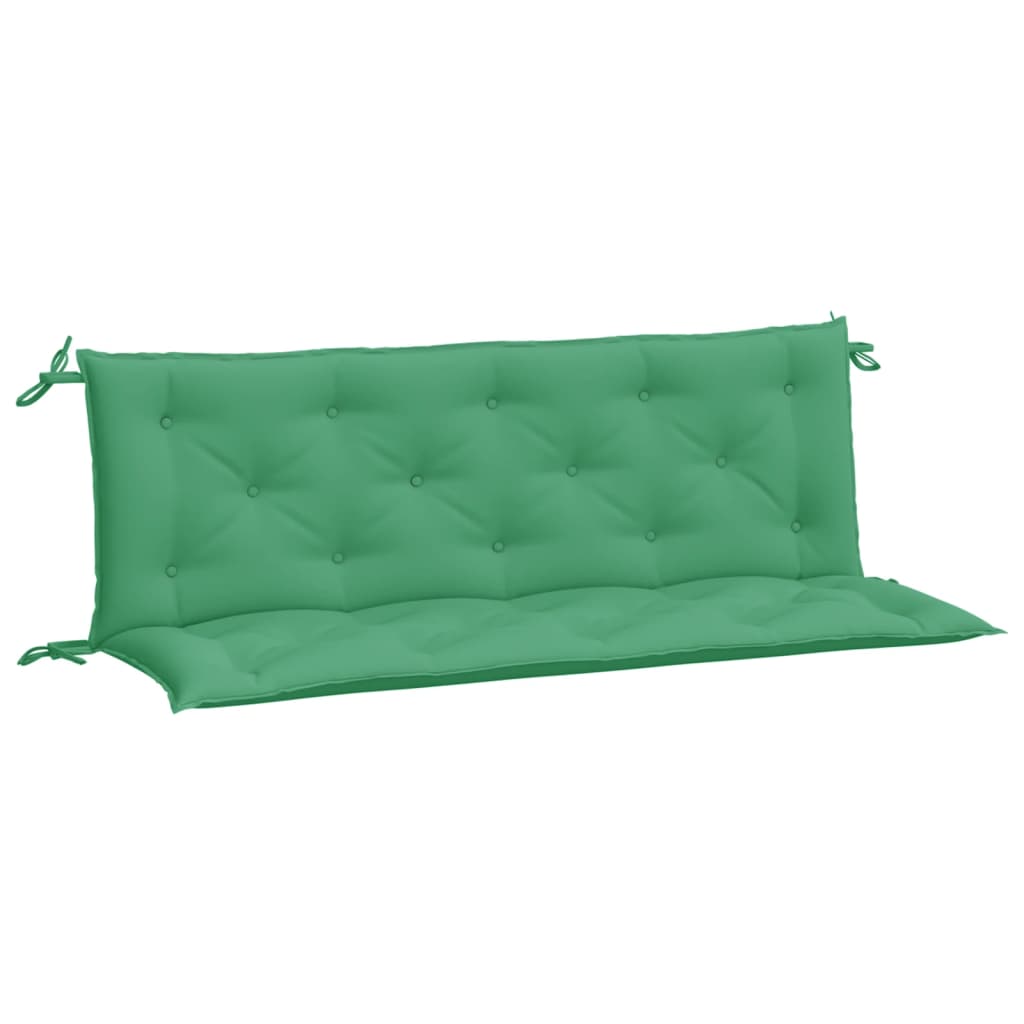 Vidaxl tuinbankkussens 2 st 150x50x7 cm oxford stof groen