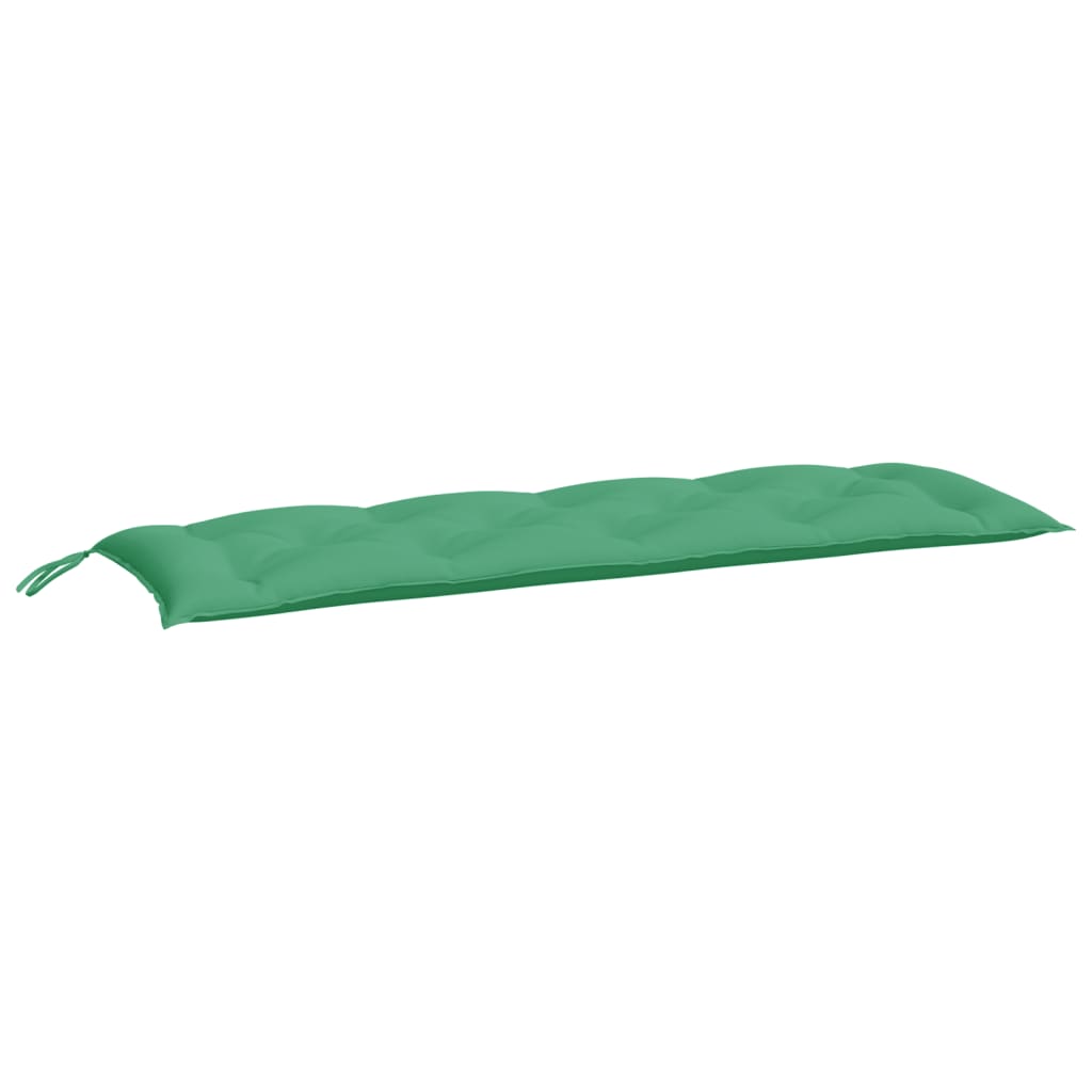 Vidaxl tuinbankkussens 2 st 150x50x7 cm oxford stof groen