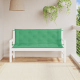 Vidaxl tuinbankkussens 2 st 150x50x7 cm oxford stof groen