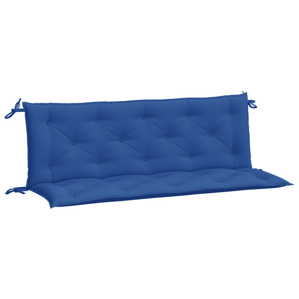 Vidaxl tuinbankkussens 2 st 150x50x7 cm oxford stof blauw