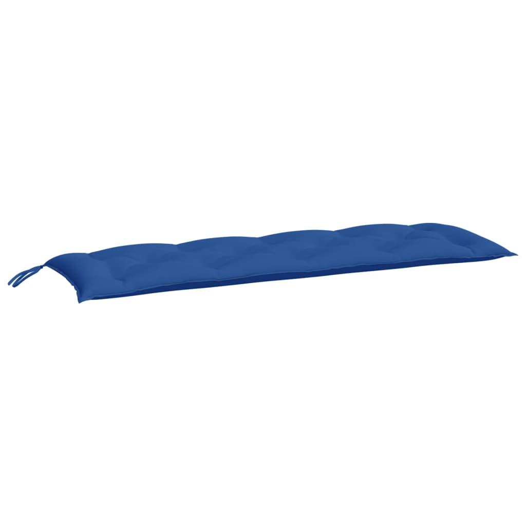 Vidaxl tuinbankkussens 2 st 150x50x7 cm oxford stof blauw