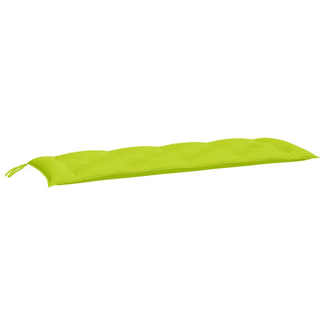 Vidaxl tuinbankkussens 2 st 150x50x7 cm oxford stof heldergroen