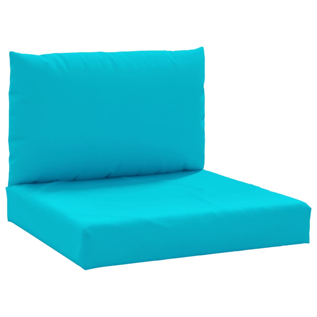 Vidaxl palletkussens 2 st oxford stof turquoise