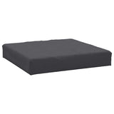 Vidaxl palletkussen 60x60x9,5 cm oxford stof antracietkleurig