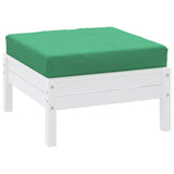 Vidaxl palletkussen 60x60x9,5 cm oxford stof groen