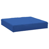 Vidaxl palletkussen 60x60x8 cm oxford stof blauw