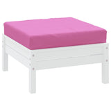 Vidaxl palletkussen 60x60x8 cm oxford stof roze