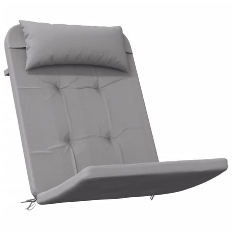 Vidaxl stoelkussens 2 st adirondack oxford stof grijs
