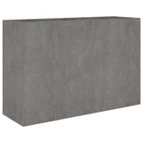 Vidaxl plantenbak verhoogd 120x40x80 cm cortenstaal