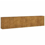 VidaXL Plantenbak verhoogd 360x40x80 cm cortenstaal