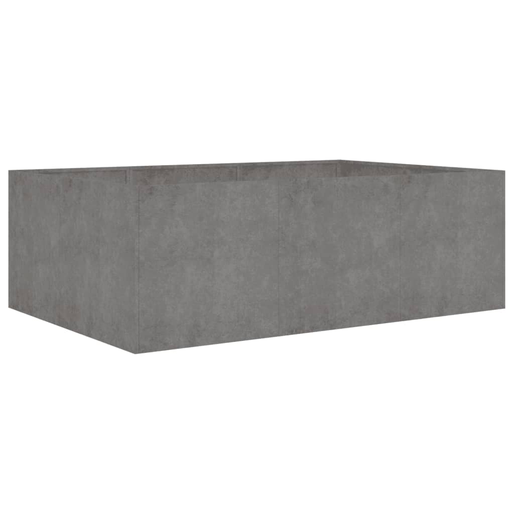 Vidaxl plantenbak verhoogd 120x80x40 cm cortenstaal